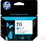 HP Cartridge voor inktjetprinters van type CZ134A 711XL blauw HC - Thumbnail 1