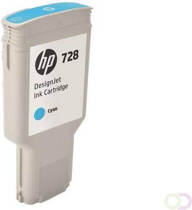 HP 728 cyaan DesignJet inktcartridge 300 ml (F9K17A)