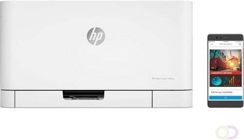 HP Color Laser 150nw Kleur 600 x 600 DPI A4 Wifi (4ZB95A#B19)