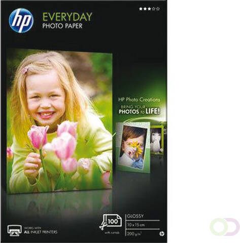 HP Inkjetpapier CR757A 10x15cm photo glossy 200gr 100vel