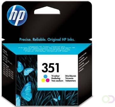 HP inktcartridge 351 170 pagina's OEM CB337EE 3 kleuren
