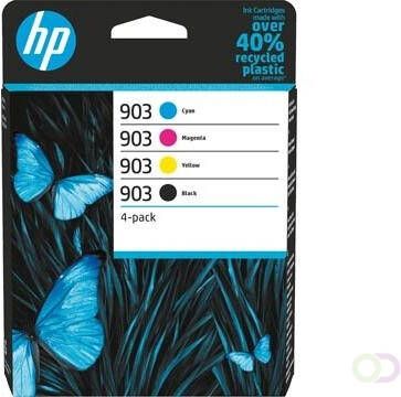 HP inktcartridge 903 300 pagina's OEM 6ZC72AE 4 kleuren