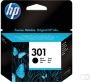 HP Inktcartridge CH561EE 301 zwart - Thumbnail 1