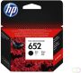 HP Inktcartridge F6V25AE 652 zwart - Thumbnail 1