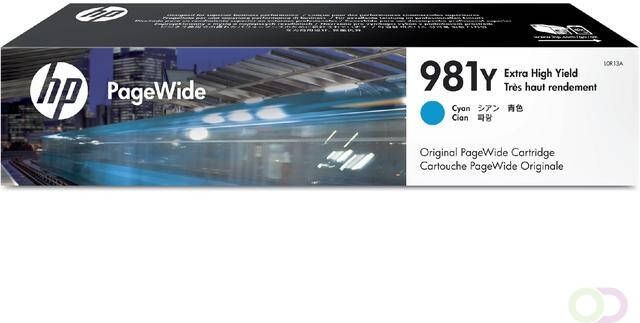 HP Inktcartridge L0R13A 981Y blauw EHC