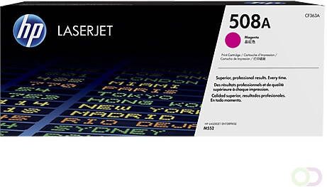 HP 508A Cartouche 5000pages Magenta
