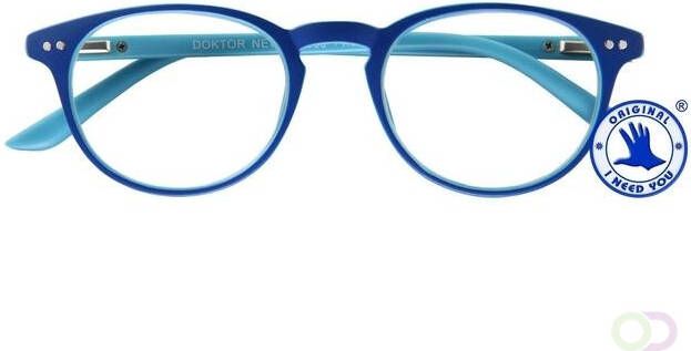 I Need You Leesbril Dokter New +2.00 dpt blauw