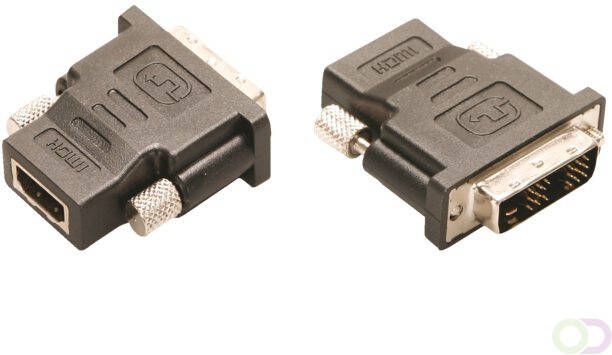 Icidu Kabel video HDMI to DVI converter F M zwart