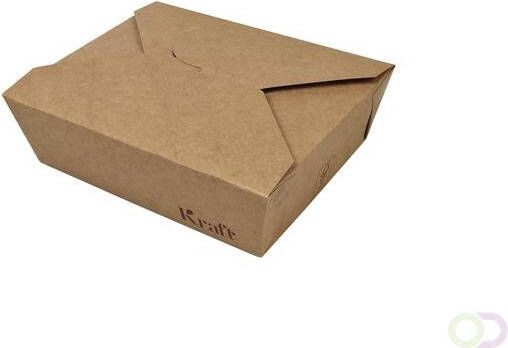 IEZZY disposables Lunch-box IEZZY 2000ml kraft