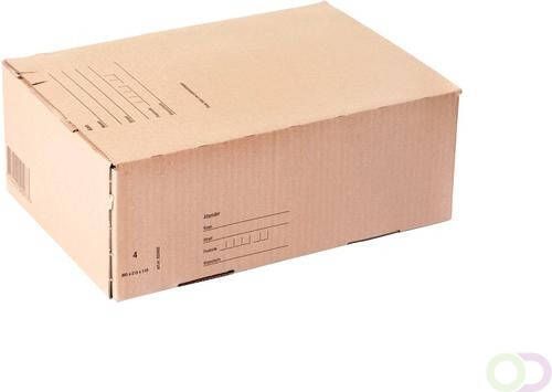 Budget Postpakketbox 4 305x215x110mm bruin