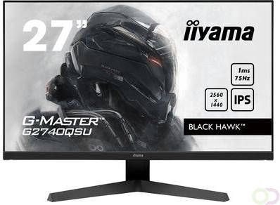Iiyama G-MASTER Black Hawk 68 6 cm (27") 2560 x 1440 Pixels Wide Quad HD LED Zwart (G2740QSU-B1)