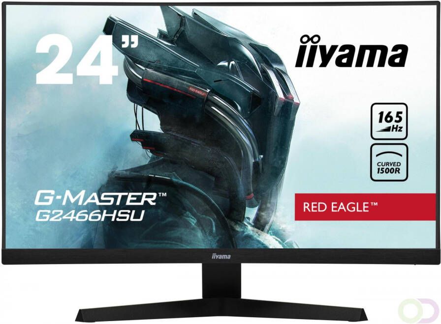 Iiyama G-MASTER G2466HSU-B1 LED display 59 9 cm (23.6") 1920 x 1080 Pixels Full HD Zwart (G2466HSU-B1)