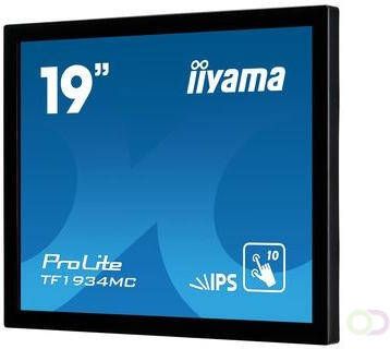 Iiyama ProLite TF1934MC-B7X touch screen-monitor 48 3 cm (19") 1280 x 1024 Pixels Multi-touch Zwart (TF1934MC-B7X)