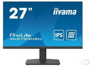 Iiyama ProLite XU2793HSU-B4 computer monitor 68 6 cm (27") 1920 x 1080 Pixels Full HD LED Zwart (XU2793HSU-B4)