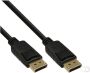 InLine Kabel displayport 4K60HZ M-M 3 meter zwart - Thumbnail 1