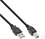 InLine Kabel USB-A USB-B 2.0 M 3 meter zwart - Thumbnail 2