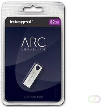 Integral ARC USB stick 2.0 32 GB zilver