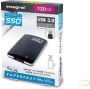 Integral draagbare SSD harde schijf 120 GB zwart - Thumbnail 3
