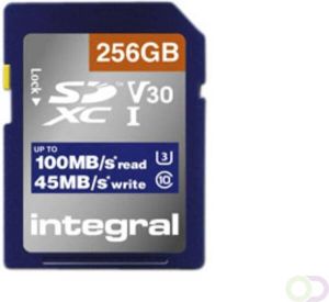 Integral geheugenkaart SDXC V30 128 GB