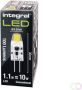 Integral LED spot G4 fitting niet dimbaar 2.700 K 1 W 100 lumen - Thumbnail 1