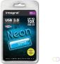 Integral Neon USB 3.0 stick 32 GB blauw - Thumbnail 1