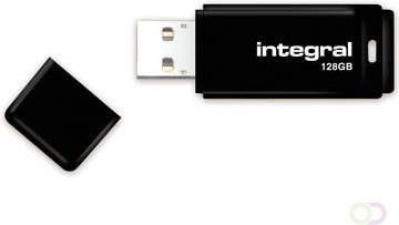 Integral USB 2.0 stick 128 GB zwart