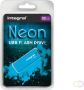 Integral Neon USB 2.0 stick 32 GB blauw - Thumbnail 2