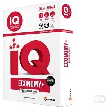 IQ Economy+ printpapier ft A4 80 g pak van 500 vel