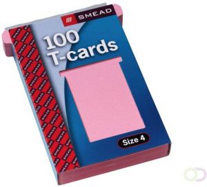 Jalema Planbord T-kaart formaat 4 107mm roze