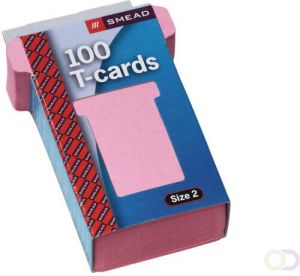 Jalema Planbord T-kaart formaat 2 48mm roze