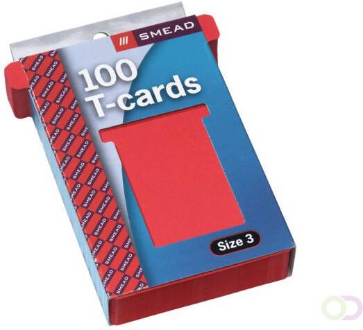 Jalema Planbord T-kaart A5548-322 77mm rood