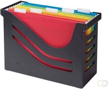 Jalema Re-solution hangmappenbox met 5 hangmappen zwart