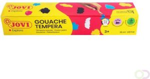 Jovi Gouache Tempera set Ã  5 kleuren 35ml met penseel