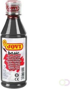 Jovi plakkaatverf fles van 250 ml zwart