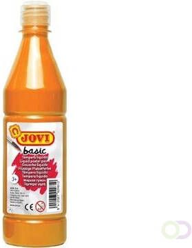 Jovi plakkaatverf fles van 500 ml oranje
