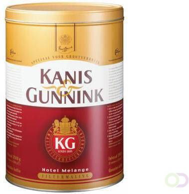 Kanis & Gunnink Koffie rood blik snelfilter 2 5kg