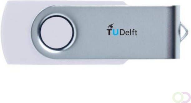 Kantoor Expert USB stick TuDelft 8GB + sleutelring karabijn