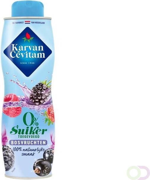 Karvan Cevitam Siroop bosvruchten 0% suiker 600ml
