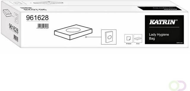 Katrin Dames hygiÃnezakjes 961628 25x30 stuks.