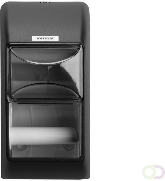 Katrin Dispenser 104452 toiletpapier standaard zwart
