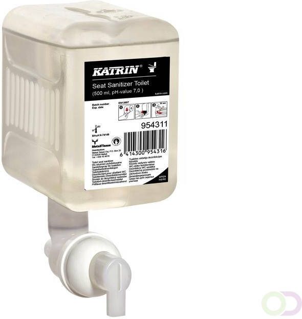 Katrin Handzeep 954311 500ml toiletbrilreiniger 12 flessen