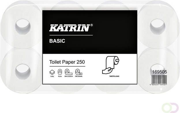 Katrin Toiletpapier 169505 Basic 2laags 64rollen