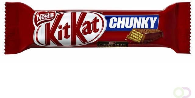 Kitkat Chunky chocoladereep 40 g doos van 24 stuks