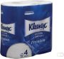 Kleenex toiletpapier Extra Comfort 4-laags 160 vel per rol pak van 4 rollen - Thumbnail 2