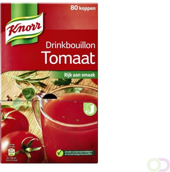 Knorr drinkbouillon tomaat 80 zakjes