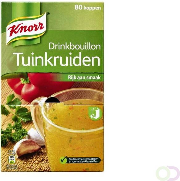 Knorr drinkbouillon tuinkruiden 80 zakjes
