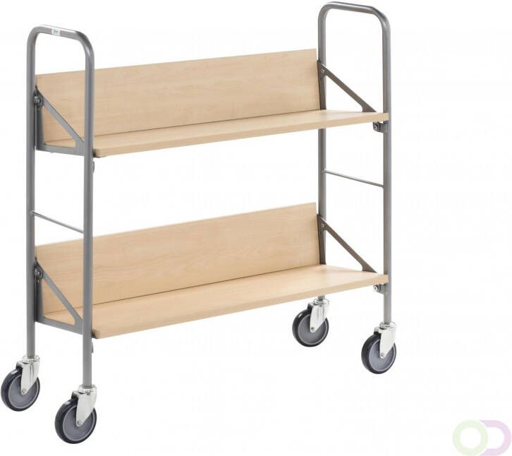 Kongamek Archieftrolley grijs hout