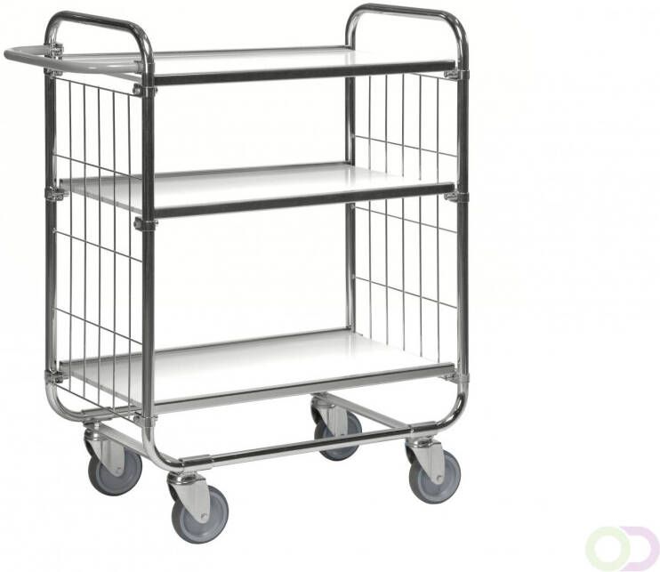 Kongamek Flexibele planktrolley Serie 8000 met rem 815 x 470 x 1120 mm