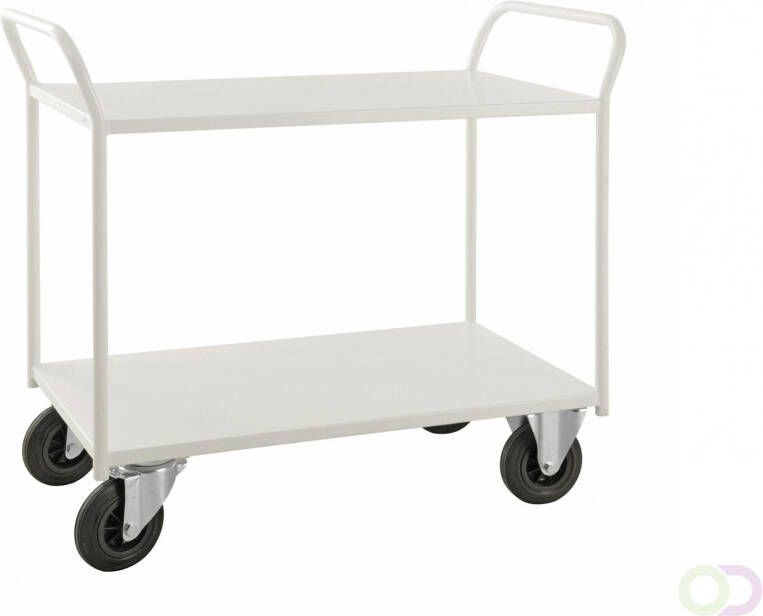 Kongamek Geheel gelaste Trolley wit 1080 x 450 x 975 mm