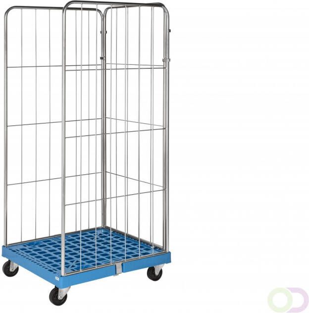 Kongamek Rolpallet met plastic bodem